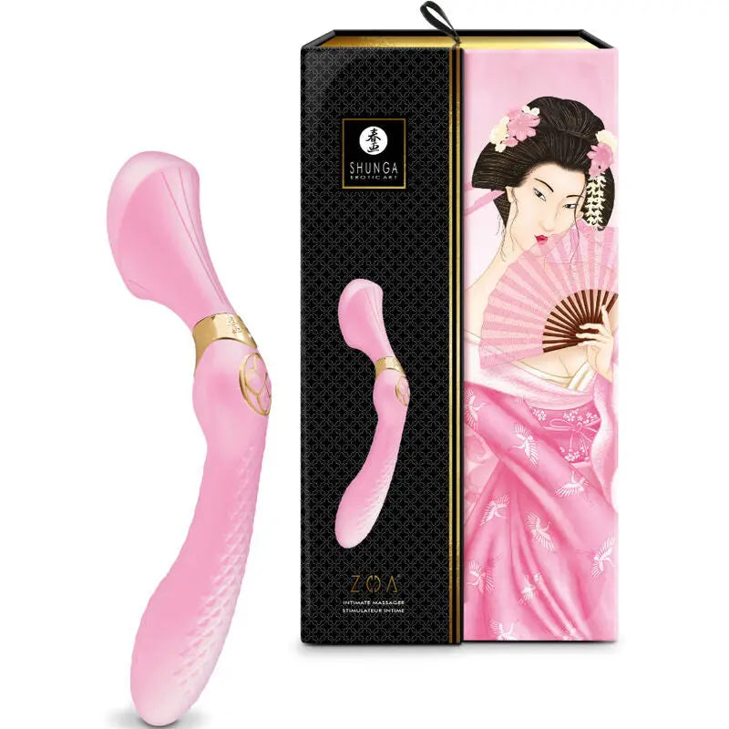 Shunga - zoa masajeador íntimo rosa - — / ROSA