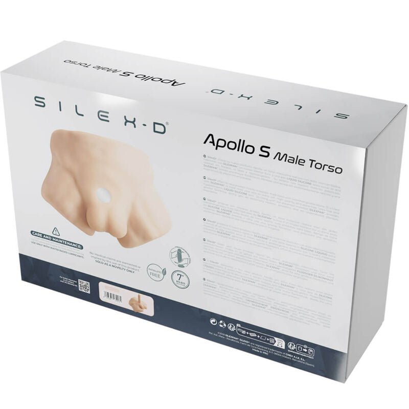 Silexd - apollo s torso bajo realístico masculino