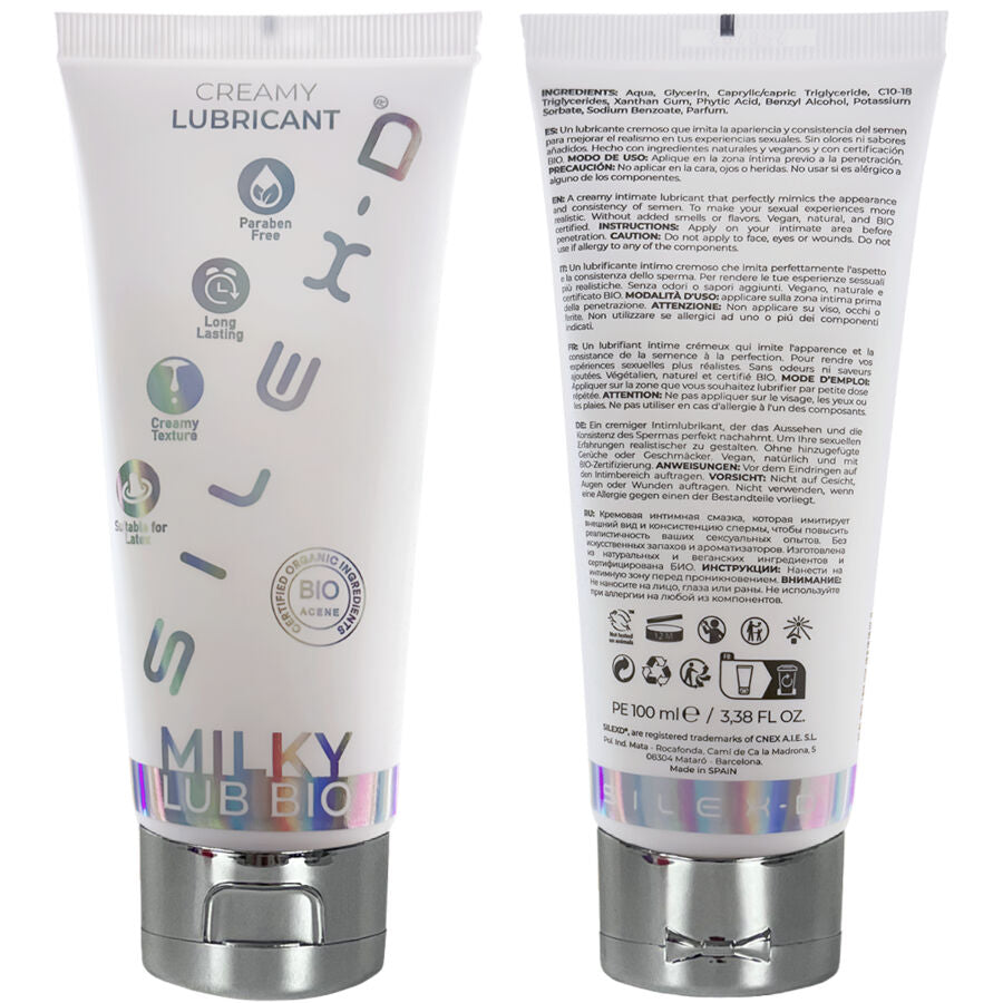 Silexd - lubricante bio cremoso 100 ml