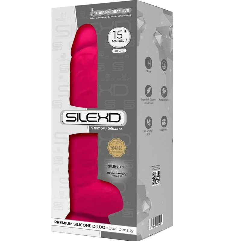 Silexd - modelo 1 pene realístico silicona premium silexpan