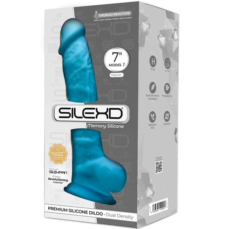 Silexd - modelo 1 pene realístico silicona premium silexpan