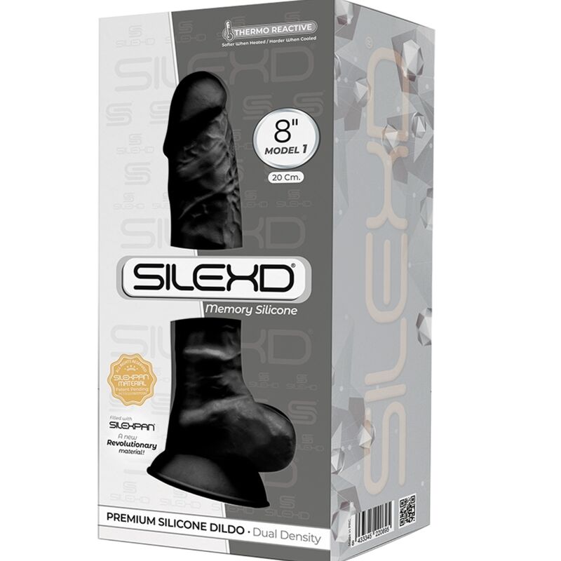 Silexd - modelo 1 pene realístico silicona premium silexpan