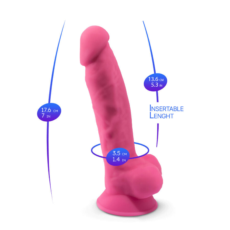 Silexd - modelo 1 pene realístico silicona premium silexpan