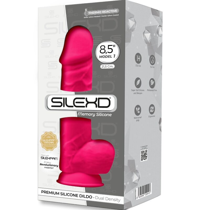 Silexd - modelo 1 pene realístico silicona premium silexpan