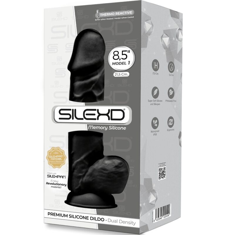 Silexd - modelo 1 pene realístico silicona premium silexpan