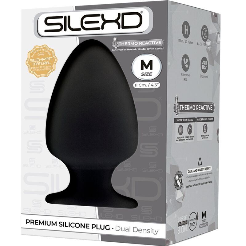Silexd - modelo 1 plug anal silicona premium silexpan