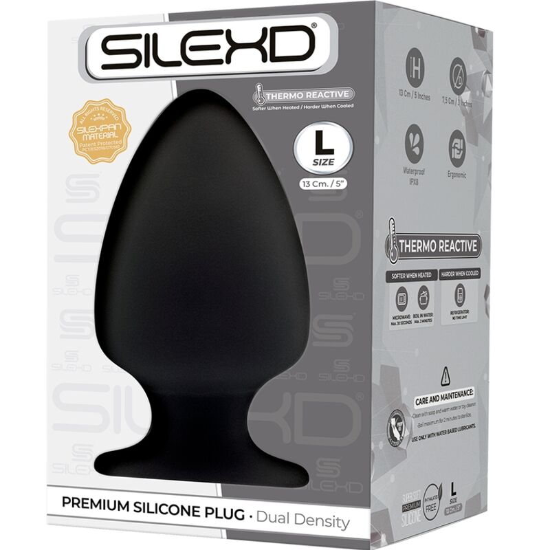 Silexd - modelo 1 plug anal silicona premium silexpan