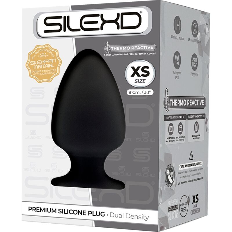Silexd - modelo 1 plug anal silicona premium silexpan