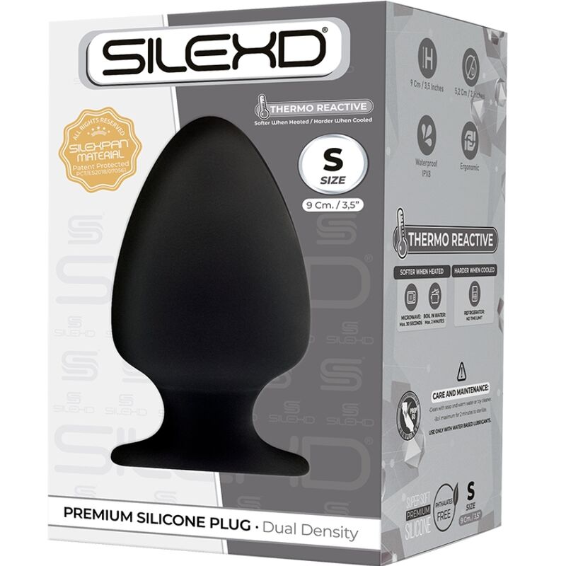 Silexd - modelo 1 plug anal silicona premium silexpan