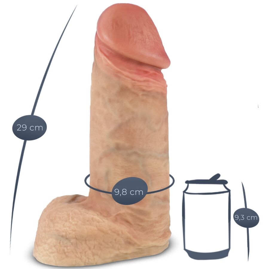 Silexd - modelo 1 xtreme pene realístico silicona premium