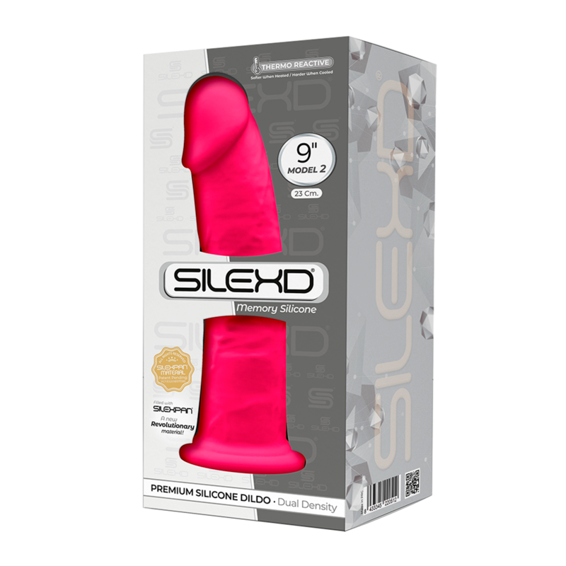 Silexd - modelo 2 pene realístico silicona premium silexpan