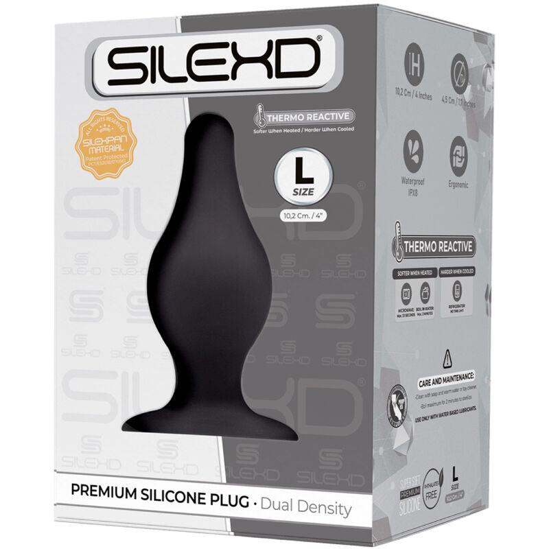 Silexd - modelo 2 plug anal silicona premium silexpan