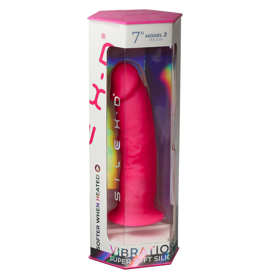 Silexd - pene realístico modelo 2 rosa + control remoto lrs