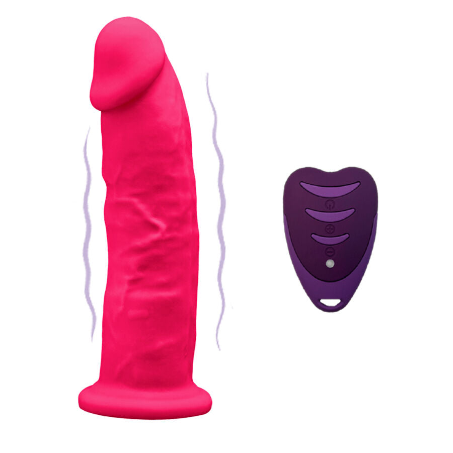 Silexd - pene realístico modelo 2 rosa + control remoto lrs