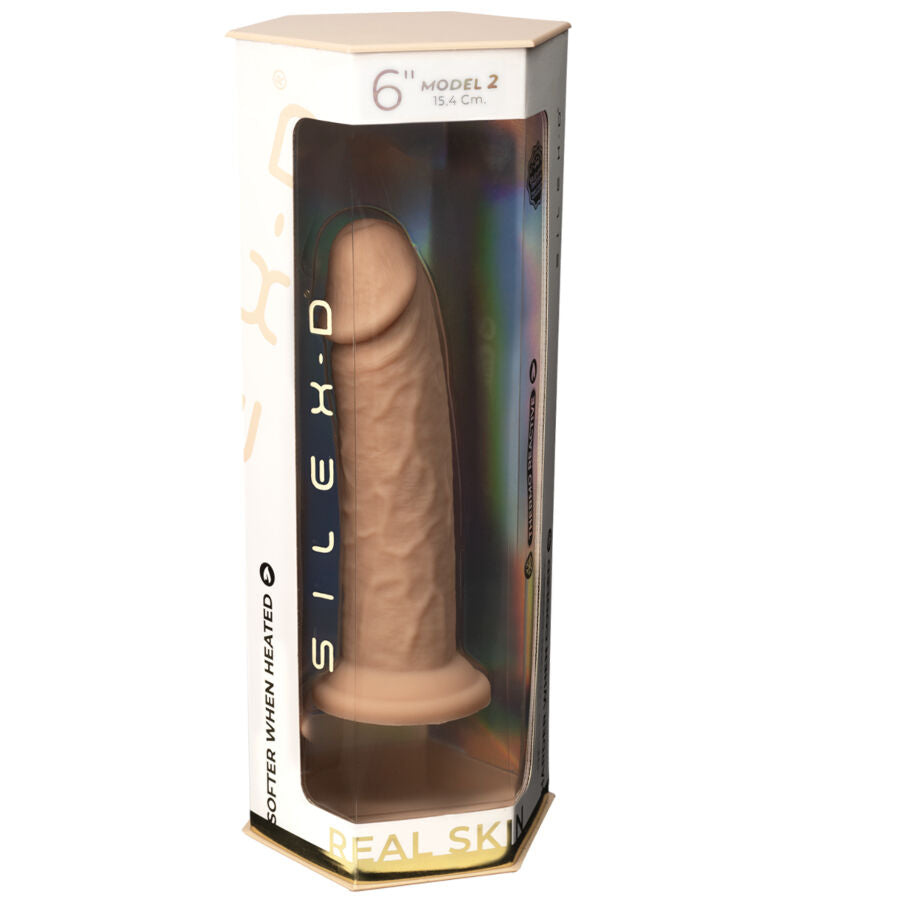Silexd - pene realístico modelo 2 silicona termoreactivo