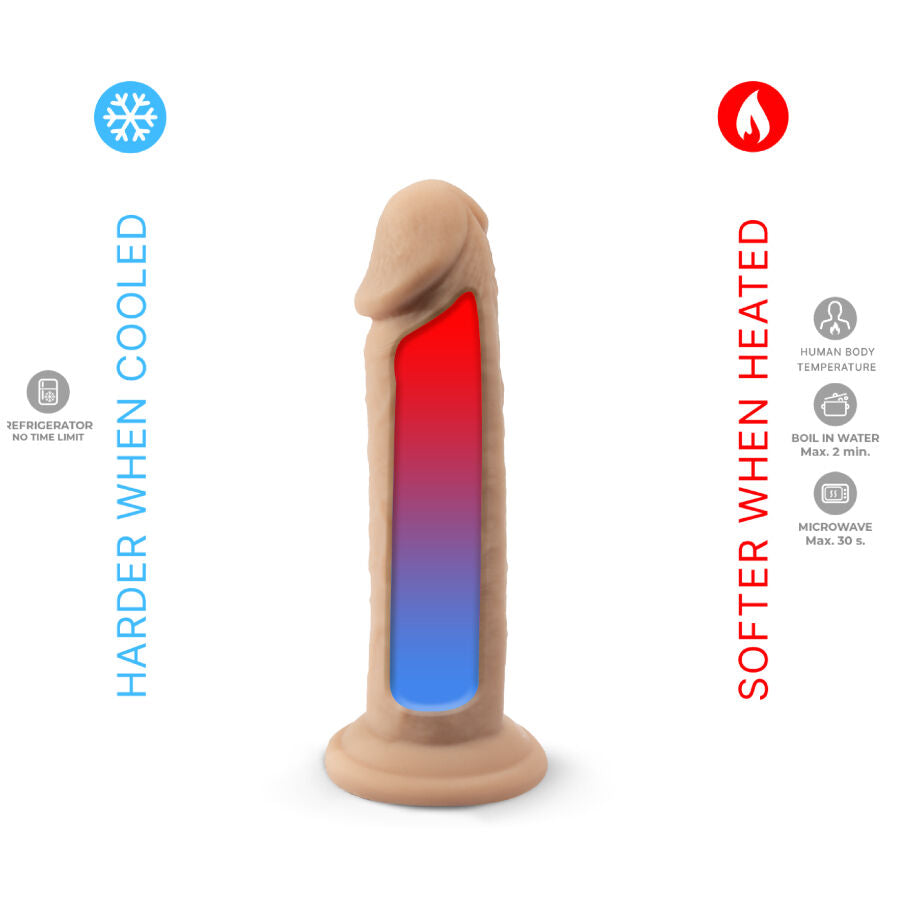 Silexd - pene realístico modelo 2 silicona termoreactivo
