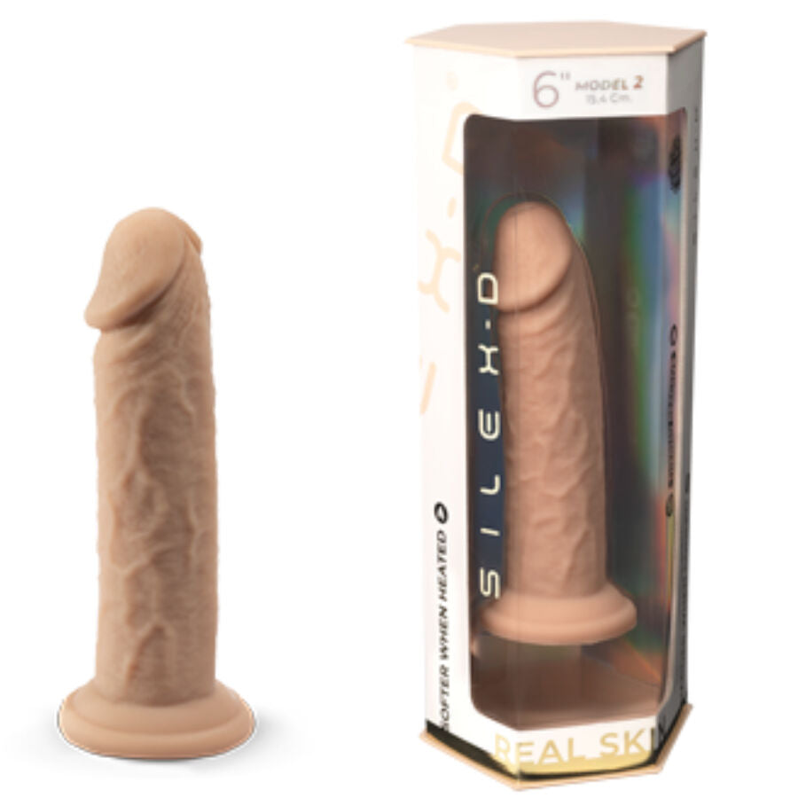 Silexd - pene realístico modelo 2 silicona termoreactivo