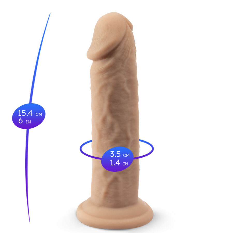 Silexd - pene realístico modelo 2 silicona termoreactivo