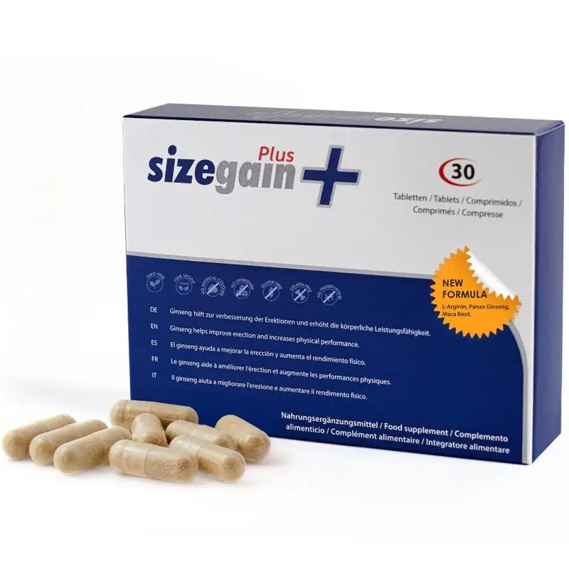 Sizegain plus – complemento alimenticio para aumentar