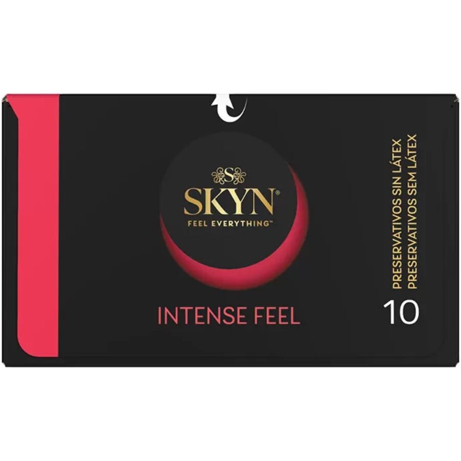 Skyn - preservativo intense feel textura con diseño