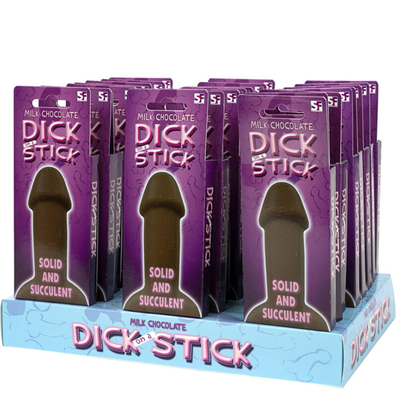 Spencer & fleetwood - piruleta pene chocolate con leche