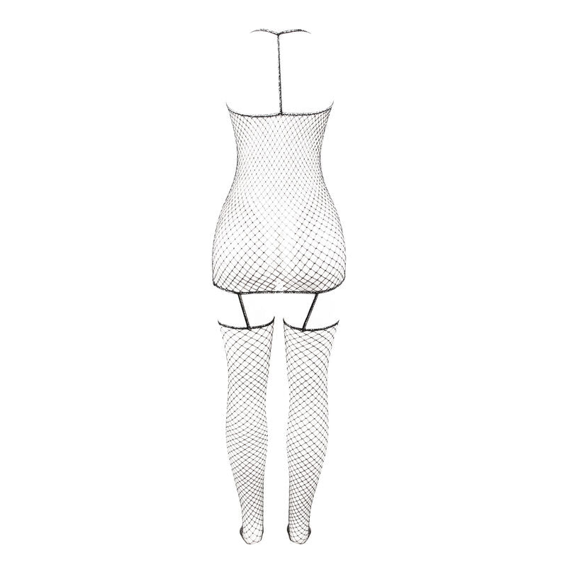 Subblime - 951955 bodystocking de rejilla brillante talla