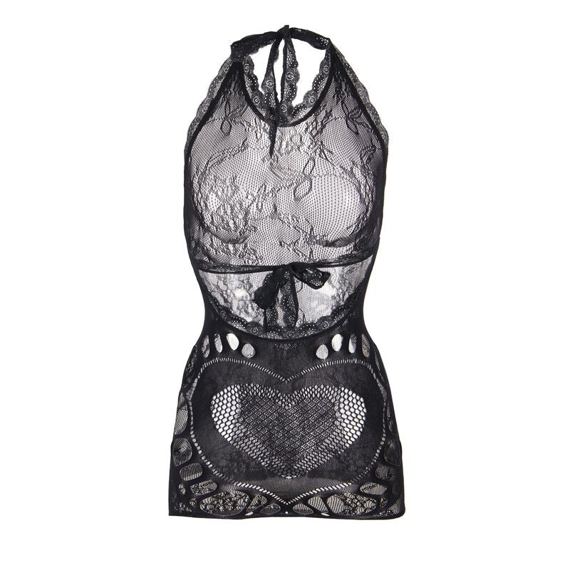 Subblime - 952075 vestido corto de rejilla con espalda