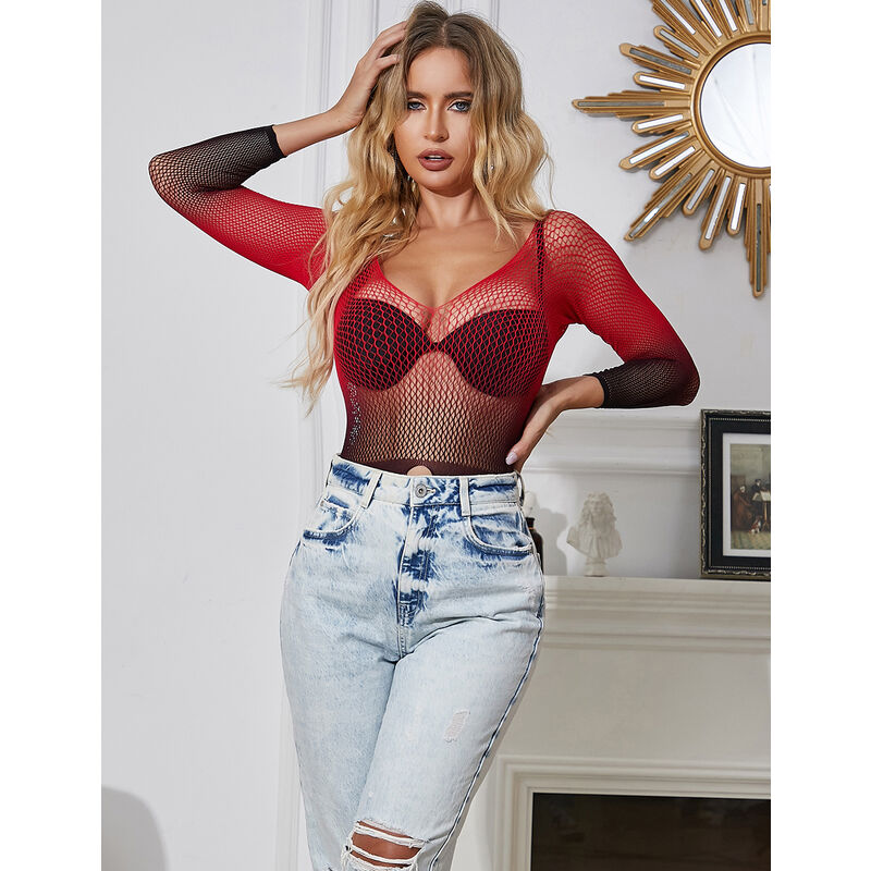 Subblime - 952259 vestido de rejilla elástico manga larga