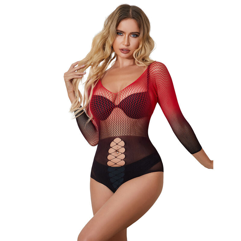Subblime - 952259 vestido de rejilla elástico manga larga