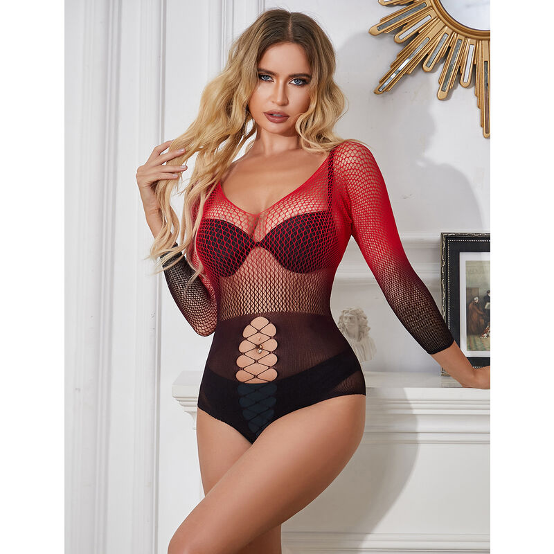 Subblime - 952259 vestido de rejilla elástico manga larga