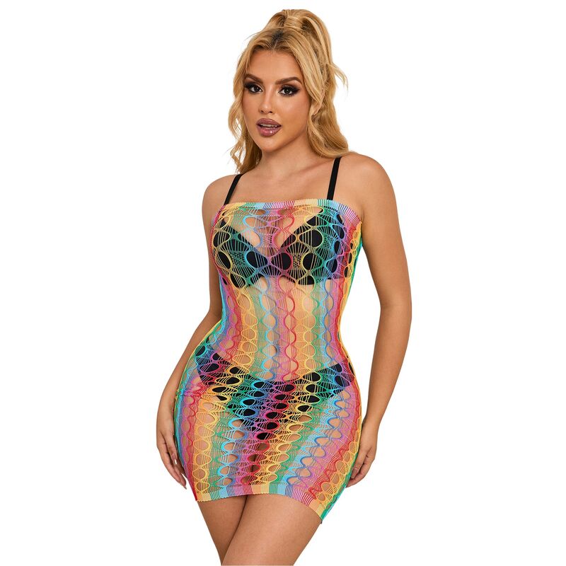 Subblime - 952365 vestido de rejilla hombros descubiertos