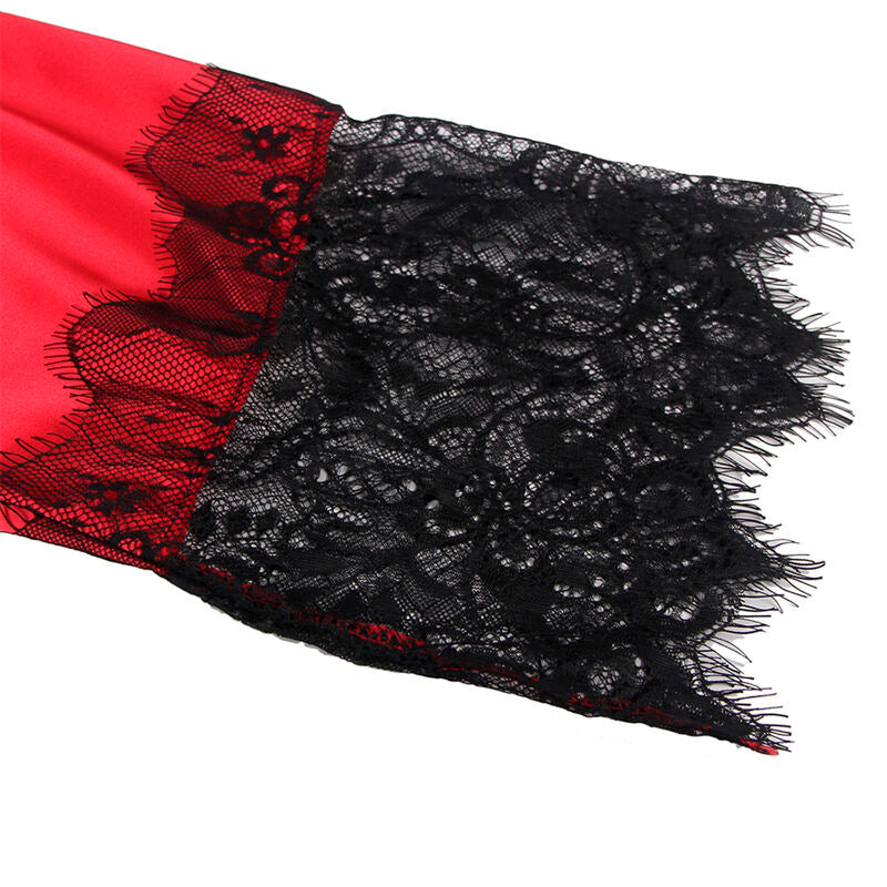 Subblime - 954024 camison de encaje espalda transparente