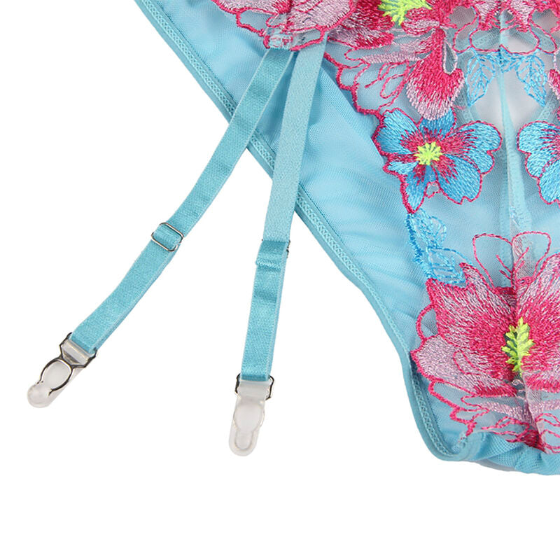 Subblime - 954116 sujetador + panties con liguero diseño