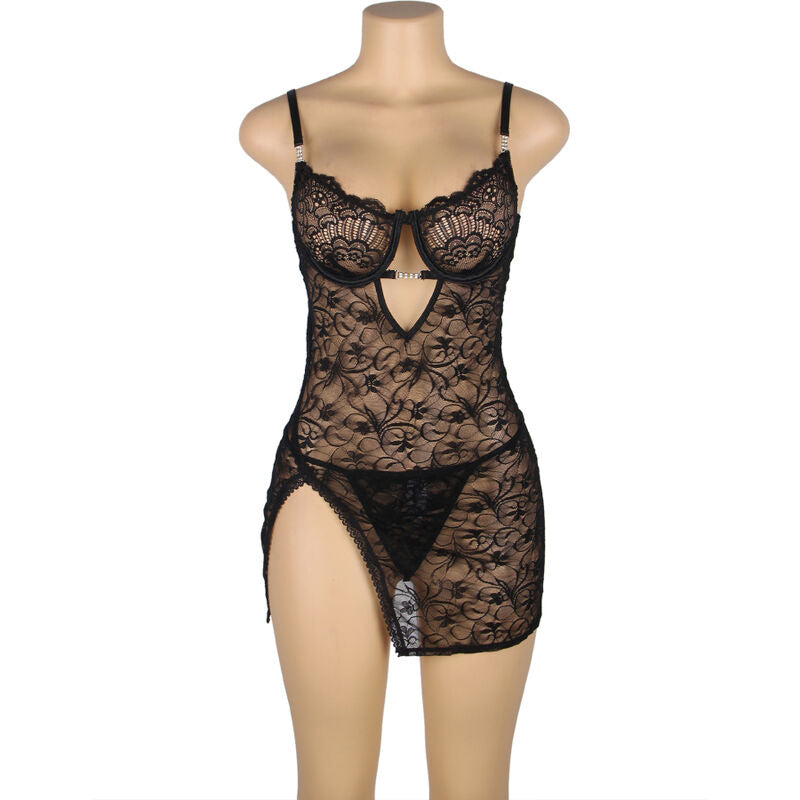 Subblime - 954185 babydoll de encaje con tirantes