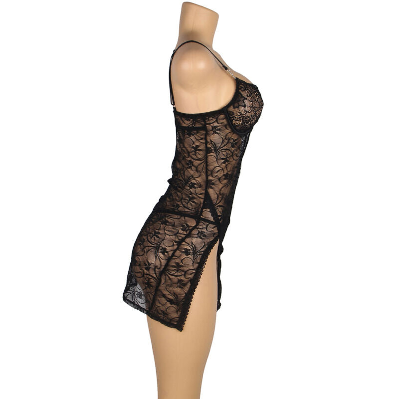 Subblime - 954185 babydoll de encaje con tirantes