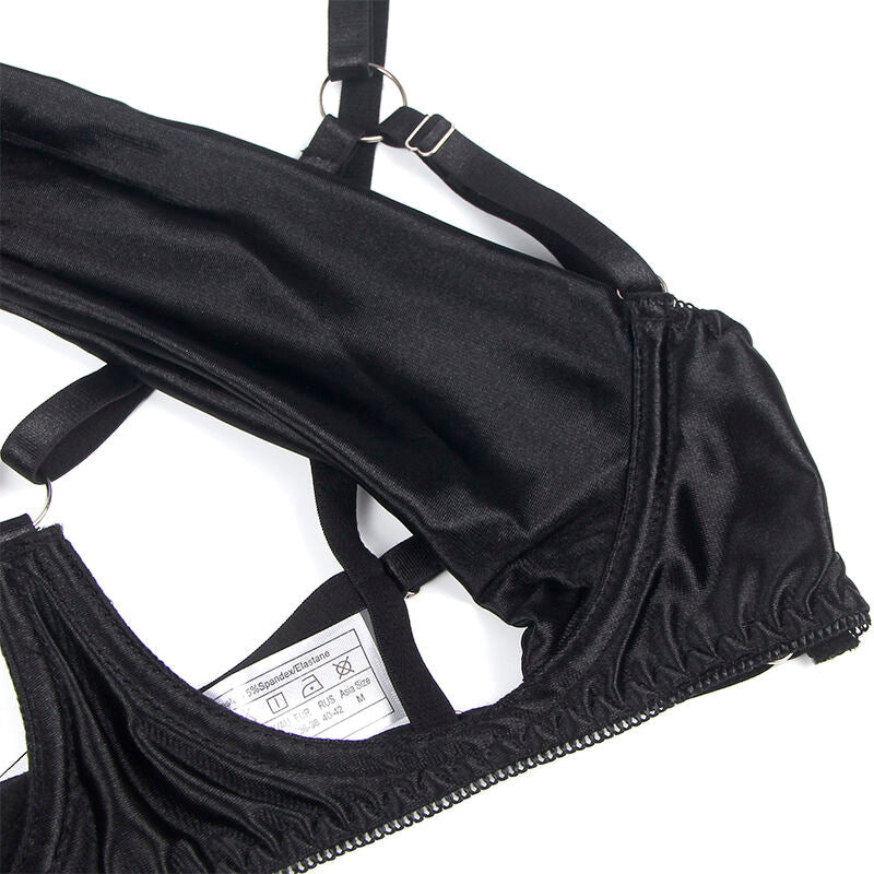 Subblime - 955205 set sujetador con lazo negro ajustable