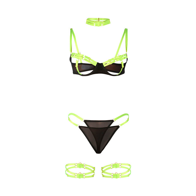 Subblime - 955281 set sujetador con collar y detalles