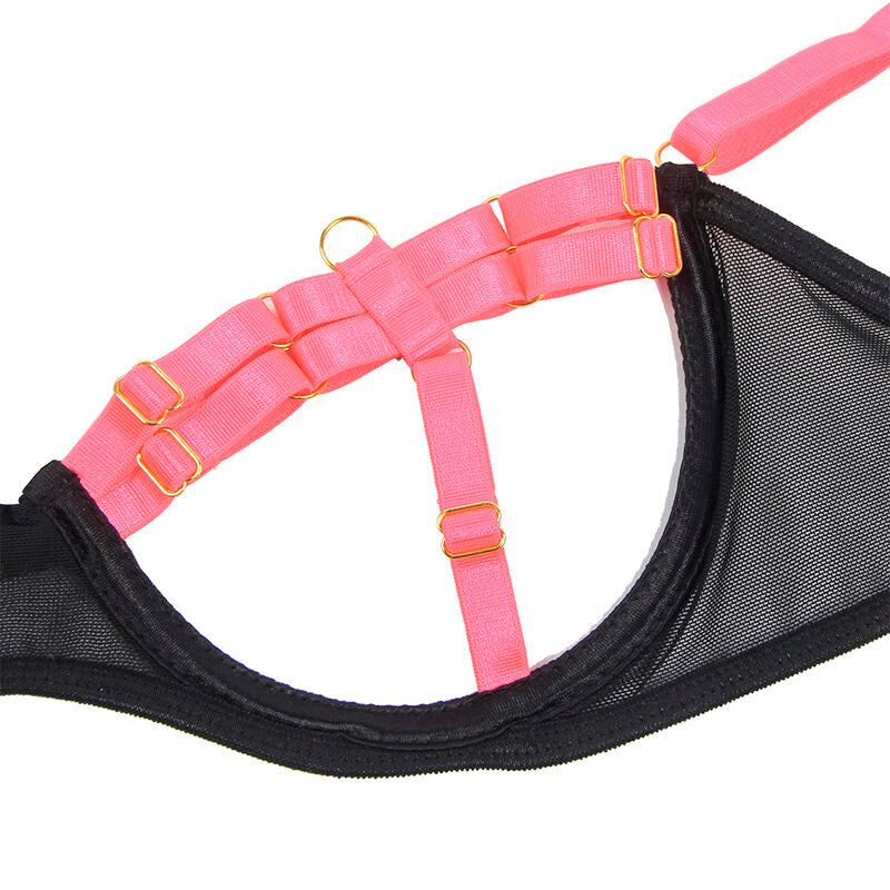 Subblime - 955304 set sujetador con collar y detalles