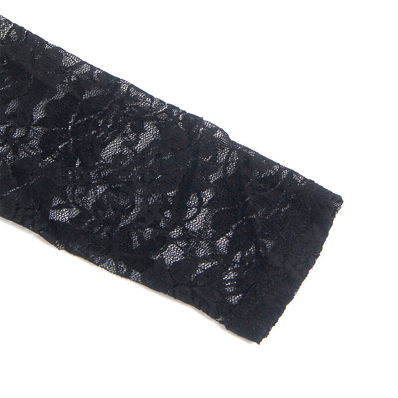 Subblime - 955595 vestido de manga larga con encaje negro