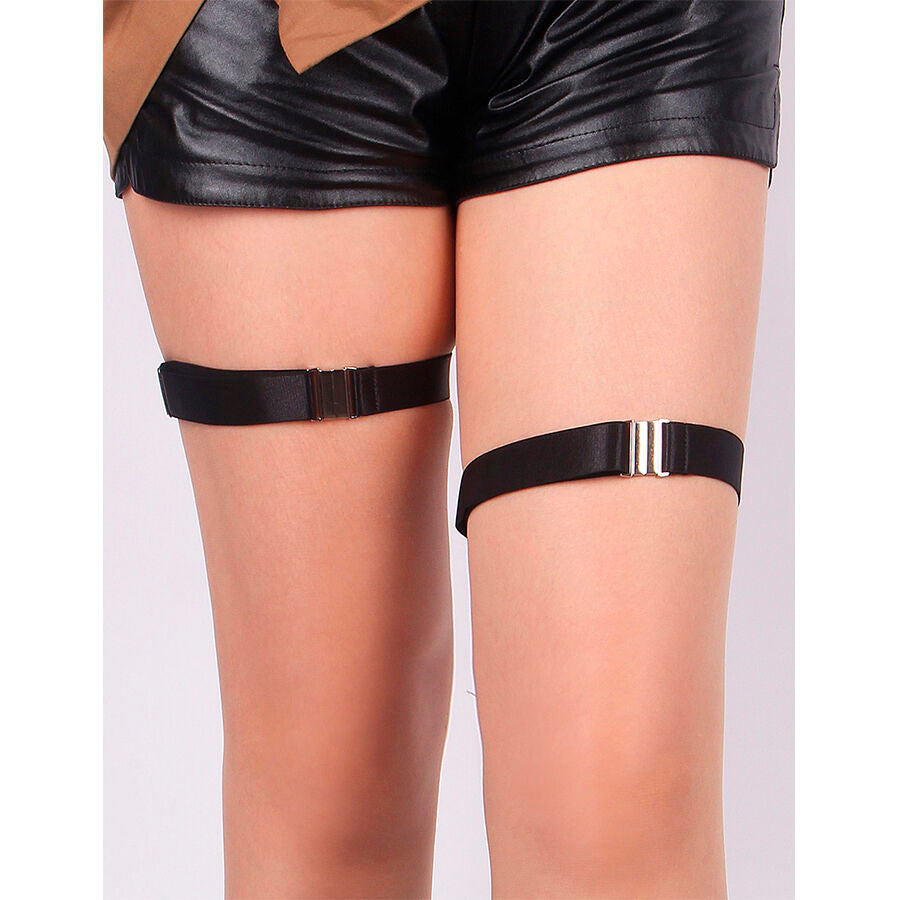 Subblime - 957476 ligueros ajustables negros