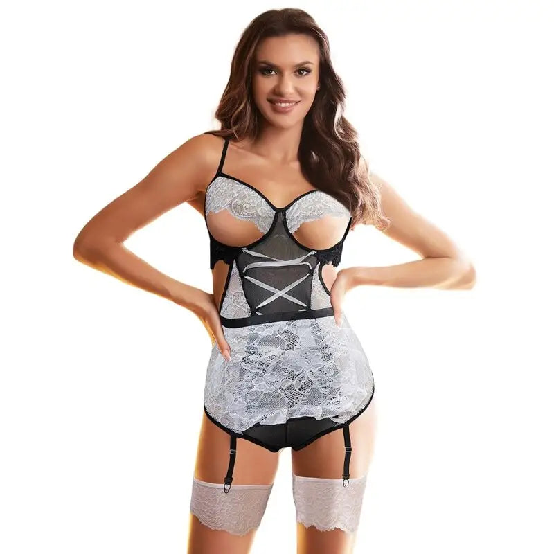 Subblime - disfraz sirvienta body s/m - S/M