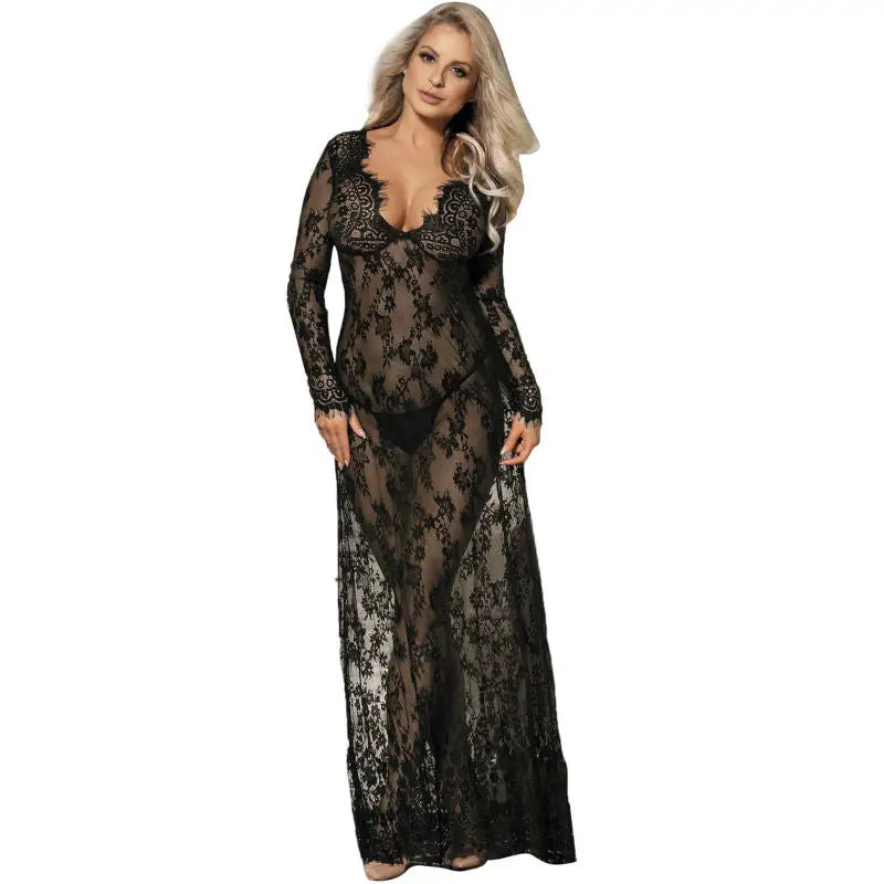 Subblime - vestido largo manga larga s/m - S/M