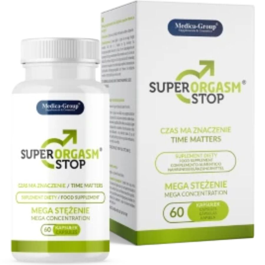 Super orgasm stop – cápsulas naturales para el control