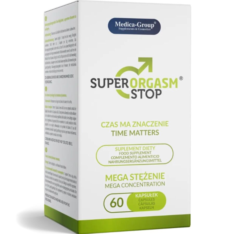 Super orgasm stop – cápsulas naturales para el control