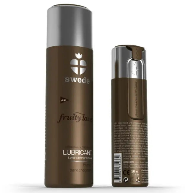 Swede - fruity love lubricante chocolate negro 100 ml