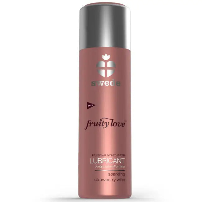 Swede - fruity love lubricante fresas con champagne 100 ml