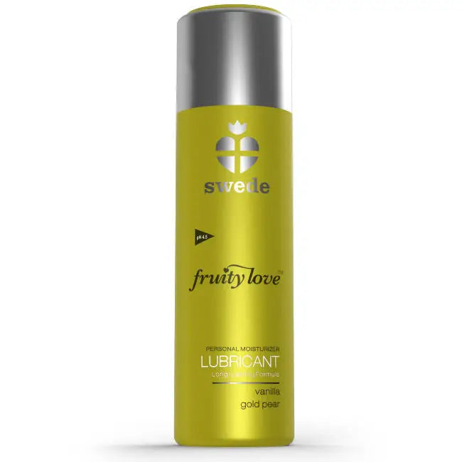 Swede - fruity love lubricante manzana golden y vainilla