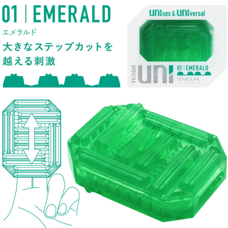 Tenga - uni variety masturbador dedal pack 4 uds