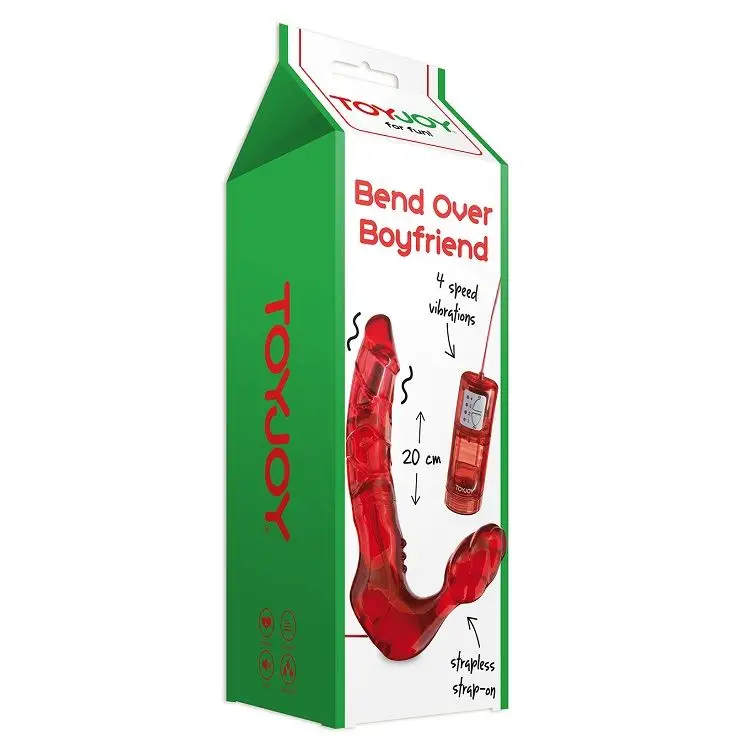 Toyjoy - arnés doble penetración sin correas con vibrador