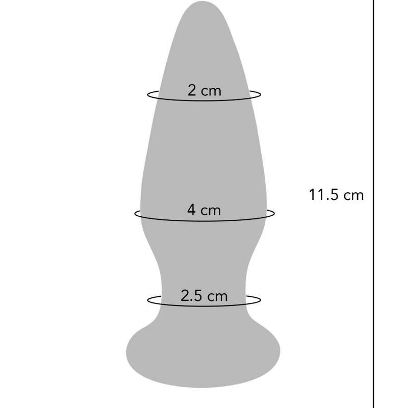 Toyjoy - the shining plug cristal vibrador
